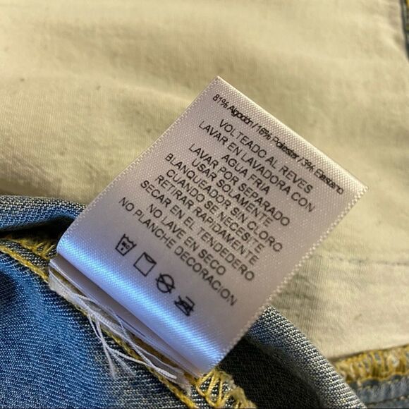 Sunburst by Morning Sun Embellished Blue Jean Jacket Size L - Picture 8 of 9